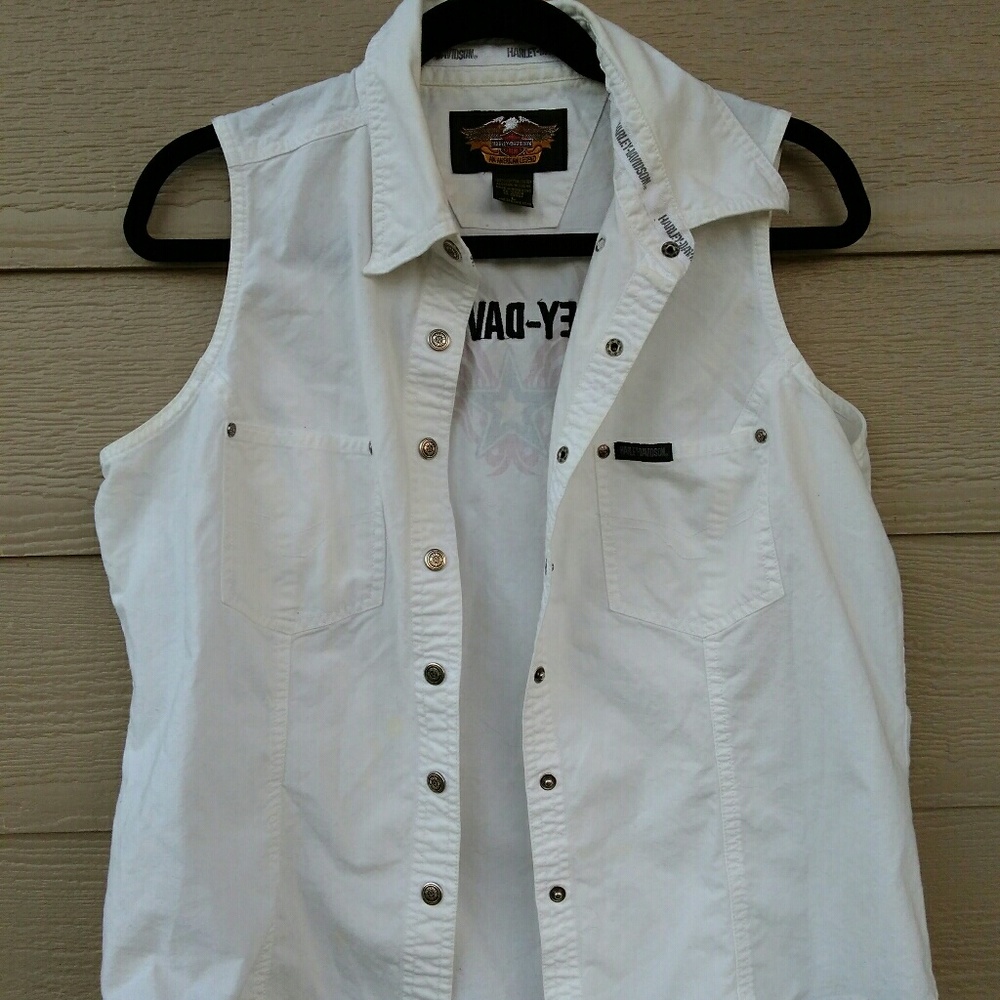 Harley-Davidson Vest size Large - Picture 3 of 4